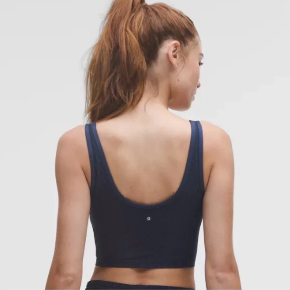 Lululemon Athletica Navy Crop Top
